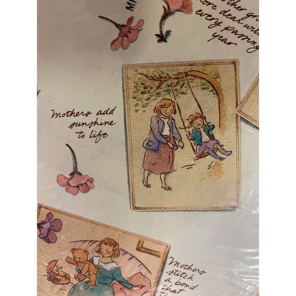 Vintage American Greetings Gift Wrap NEW Mom Mother - Picture 7 of 8